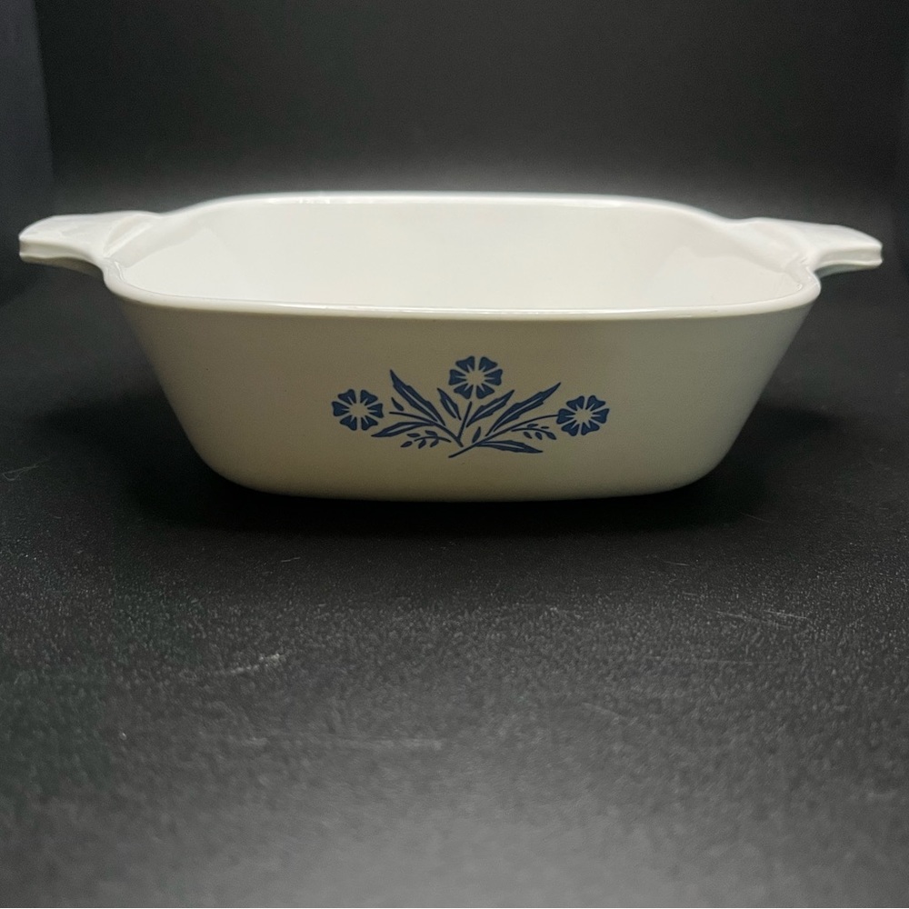 Vintage Corning Ware Petite Pan P-41 Blue Cornflower Mini Dish